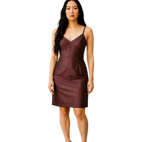 Vintage Purple Strappy Slip Dress size Medium - Picture 1 of 12